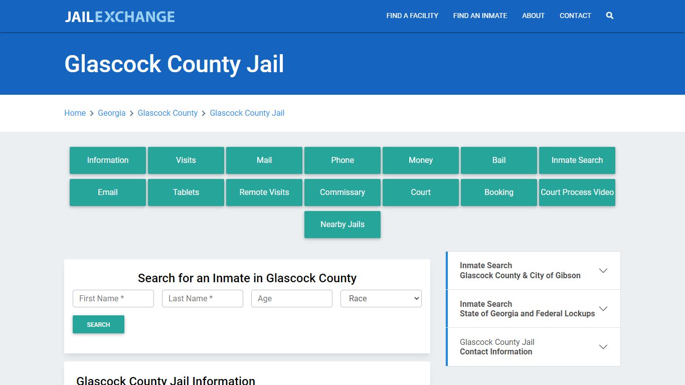 Glascock County Jail Roster Lookup, GA, Inmate Search